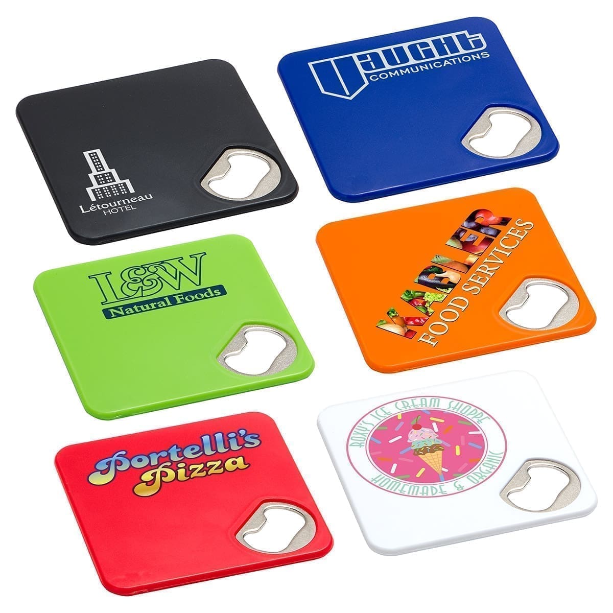 Econo bottle opener coaster Econo bottle opener coaster
