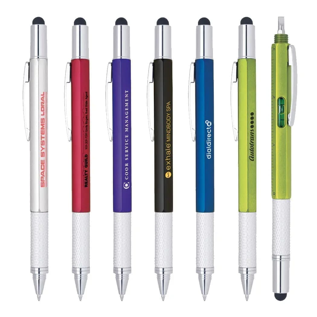 Factory Made Multifunction Tool Screwdriver Level Stylus Screen Ruler Ballpoint Pen For Promotion Factory Made Multifunction Tool Screwdriver Level Stylus Screen Ruler Ballpoint Pen For Promotion