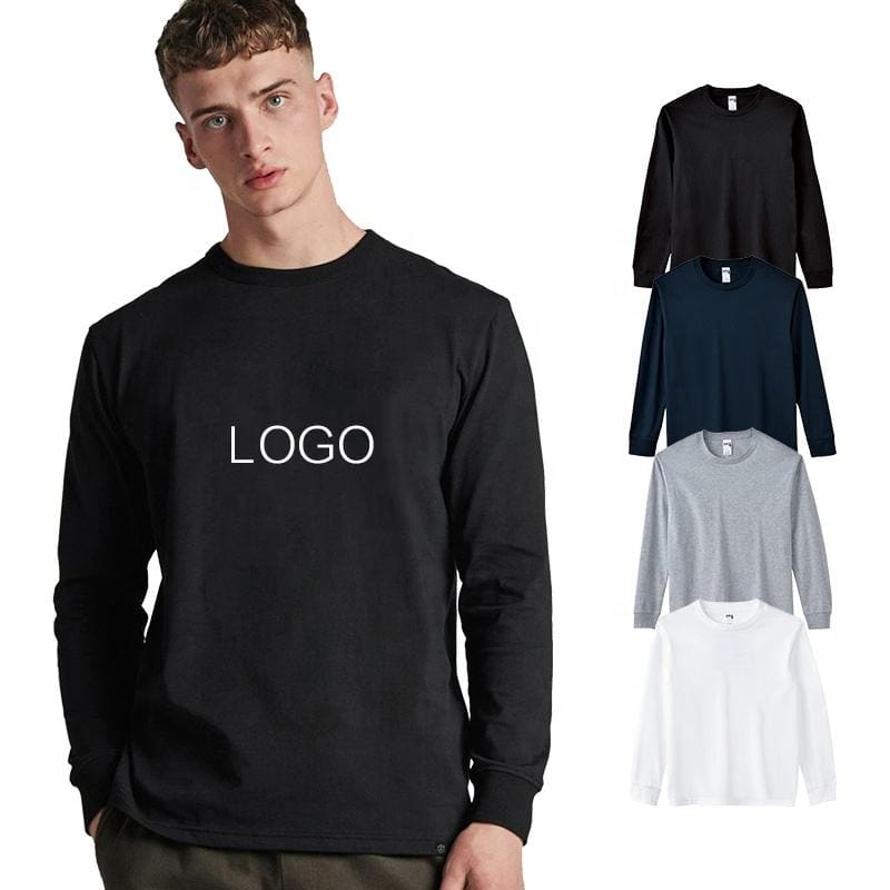 Autumn long sleeve 180g t-shirt classic shirts long sleeve t-shirt Autumn long sleeve 180g t-shirt classic shirts long sleeve t-shirt
