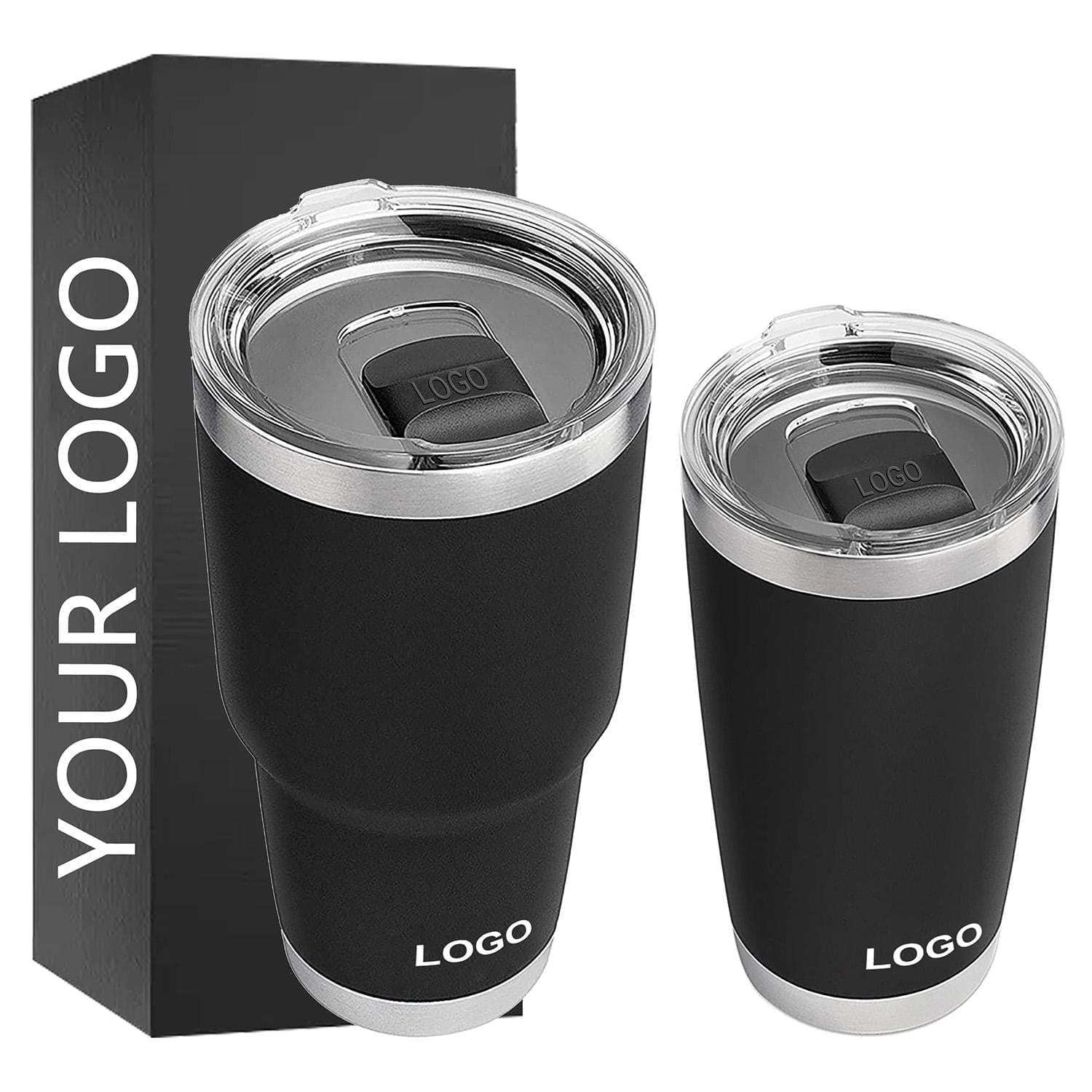Wholesale Tumblers 30oz 20oz stainless steel Tumbler vacuum insulated slip lid with Custom Pack Flask with Straw Black Wholesale Tumblers 30oz 20oz stainless steel Tumbler vacuum insulated slip lid with Custom Pack Flask with Straw Black