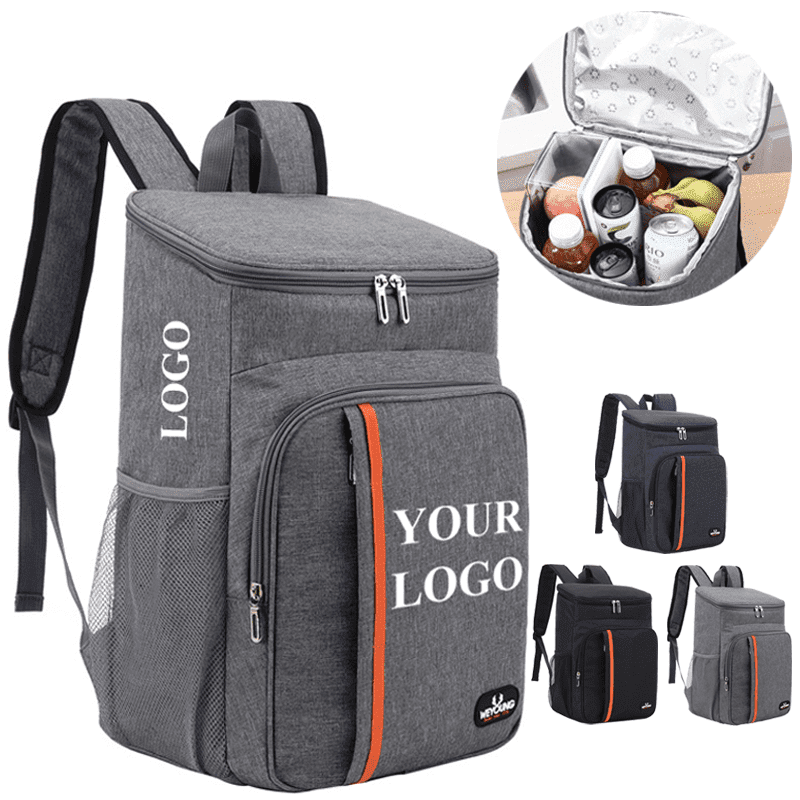 Custom logo portable thermal insulation backpack cooler backpack travel picnic backpack cooler bag leak proof cooler food box Custom logo portable thermal insulation backpack cooler backpack travel picnic backpack cooler bag leak proof cooler food box