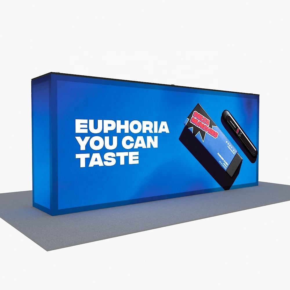 8ft aluminum durable seg advertising expo fair usb chargeable trade show counter promotional lockable table led display 8ft aluminum durable seg advertising expo fair usb chargeable trade show counter promotional lockable table led display