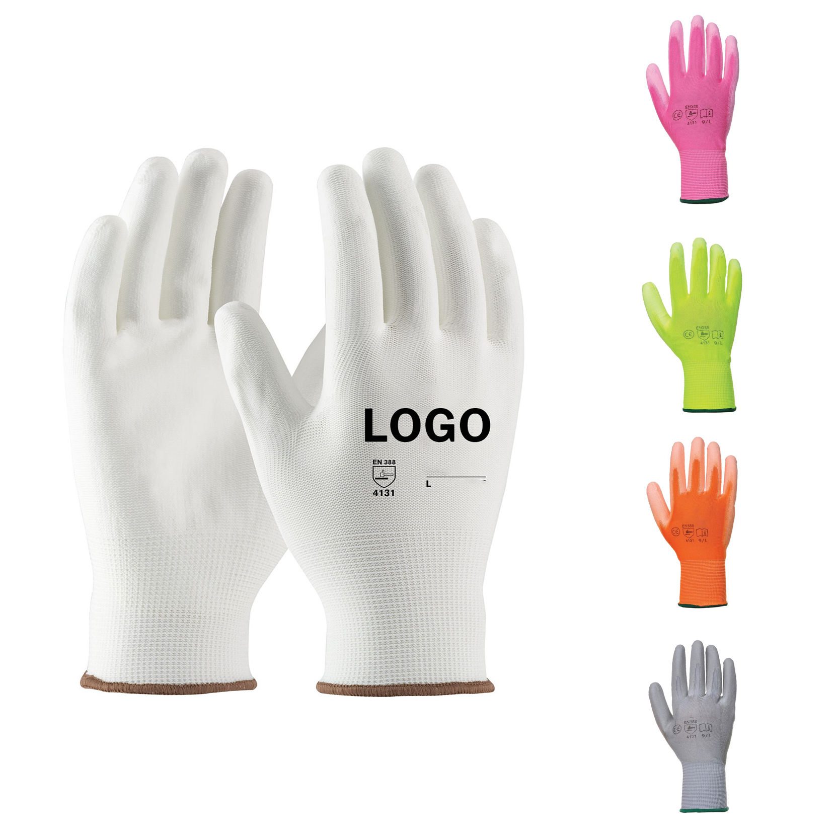 Nylon polyurethane palm fit dipped pu coated safety work glove for assembly electronic Nylon polyurethane palm fit dipped pu coated safety work glove for assembly electronic