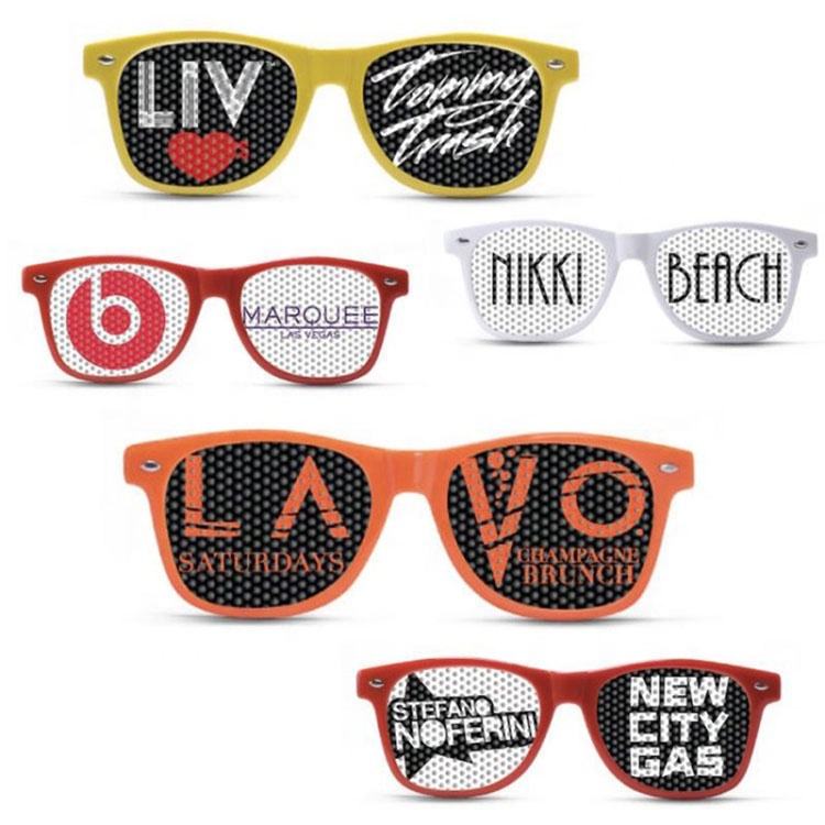 Wholesale pinhole sticker sunglasses unisex cheap customize lens logo promotional plastic pinhole sunglasses with logo on lens Wholesale pinhole sticker sunglasses unisex cheap customize lens logo promotional plastic pinhole sunglasses with logo on lens