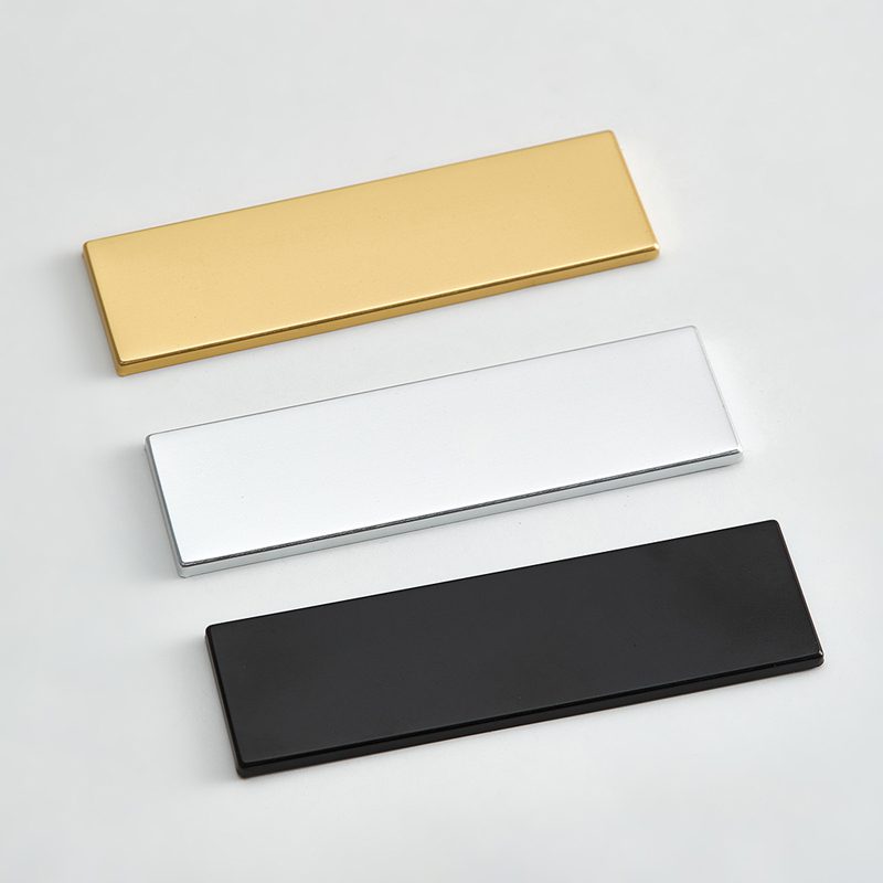 Hot sale blank name tag badge custom gold metal aluminum sublimation staff magnetic name badge with pin for school uniform Hot sale blank name tag badge custom gold metal aluminum sublimation staff magnetic name badge with pin for school uniform