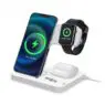 3 in 1 magnetic wireless charger with led lamp