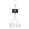 4-in-1 bamboo light up usb cable keychain
