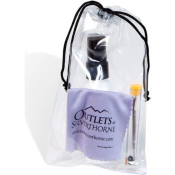 Ultra opper fiber® white cleaner kit in drawstring bag (2 fl. oz. bottle w/repair kit)