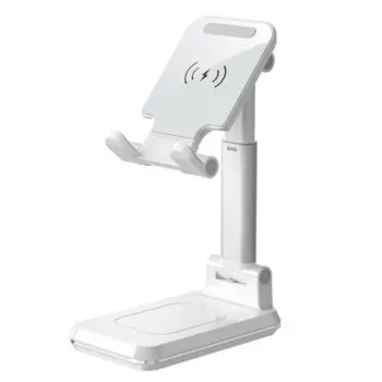 Foldable wireless charging phone stand