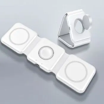 15w 3-in-1 foldable wireless charging station