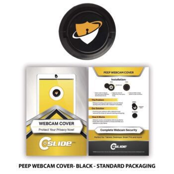 Tablet webcam cover peep