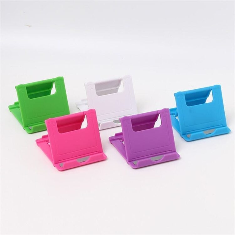 Plastic cell phone desk stand holder