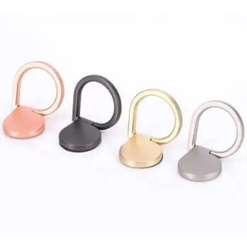 Finger ring stand metal phone holder