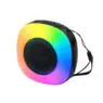 Mini led colorful light rgb rainbow speaker