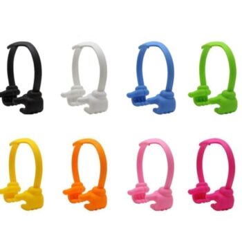 Portable thumbs up finger mobile phone stand