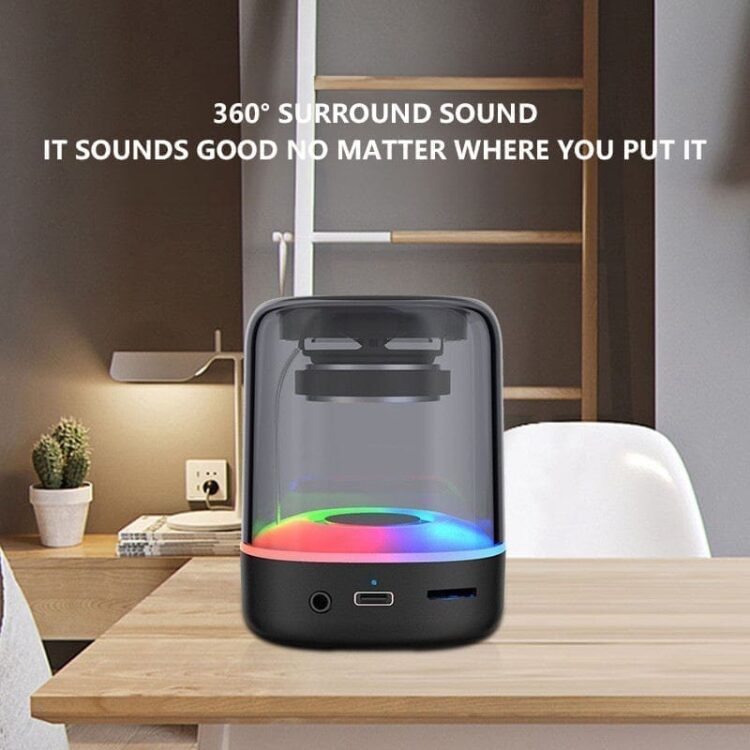 Mini portable wireless bluetooth speaker