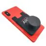 Silicone phone card holder wallet