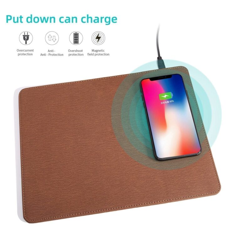 Zentraction  wireless charge mouse pad