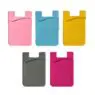 Silicone phone card holder wallet