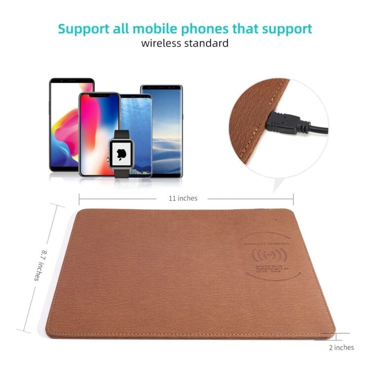 Zentraction  wireless charge mouse pad