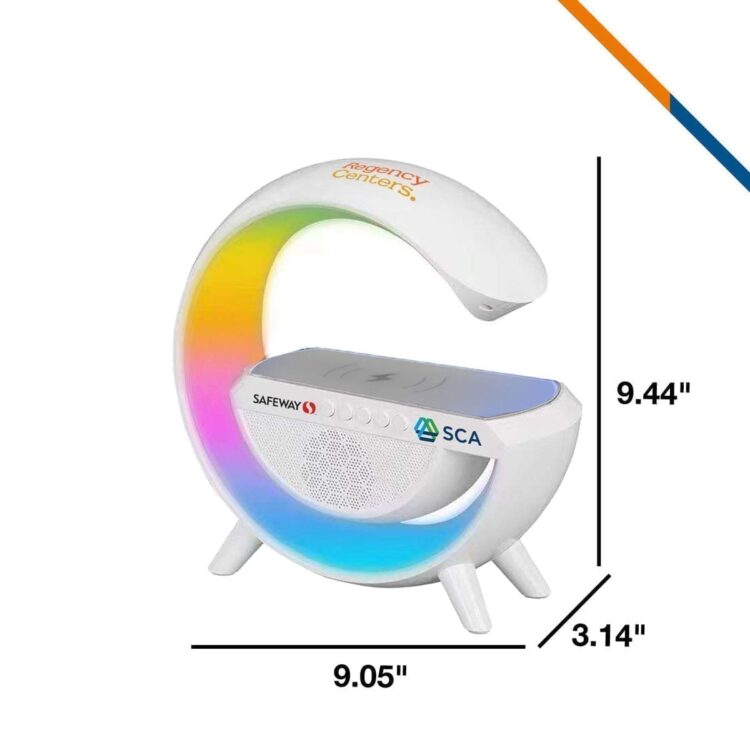 Wireless charger and speaker alarm clock