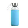 420ml high quality transparent high borosilicate glass water bottle