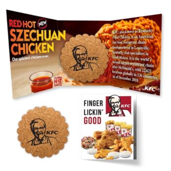 Tek booklet 2 with flower cork coaster