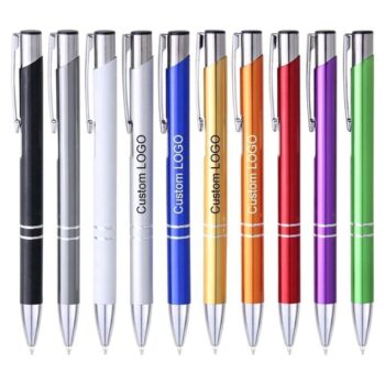 Cheap ball point metal pens with personalized custom promotional custom pens logo printed