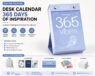 customized 365 day daily tear off table calendar