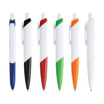 Cynthia push-action ballpoint pen with registered antimicrobial additive