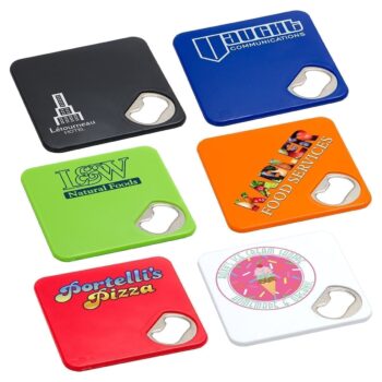 Econo bottle opener coaster