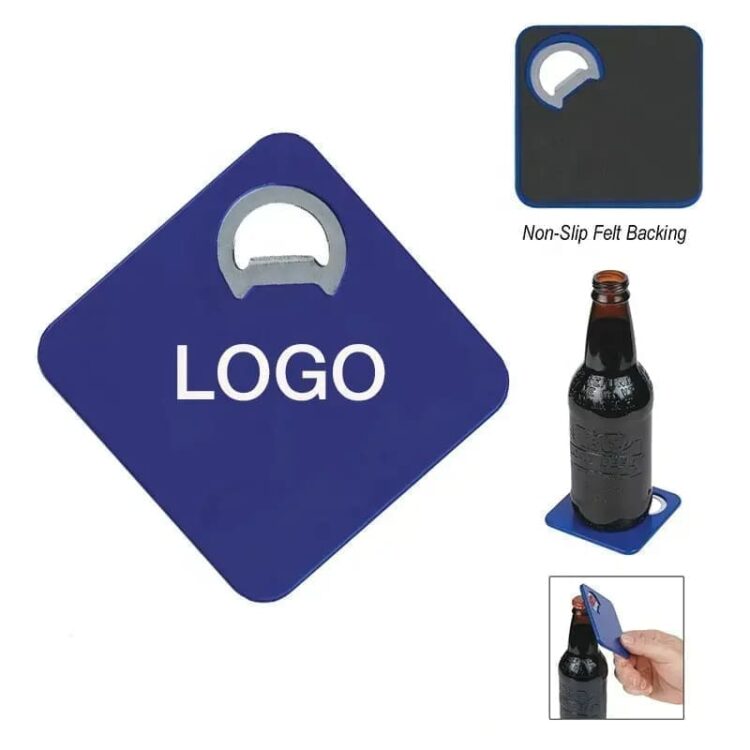 Econo bottle opener coaster