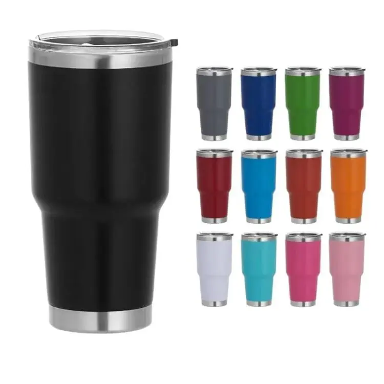 Coffee tumbler with leak proof lid