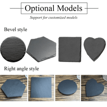 Custom slate coaster