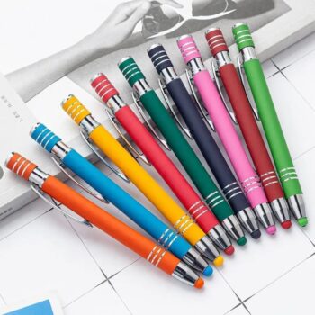 Hot sale custom logo personalized multi-function metal stylus ballpoint pen