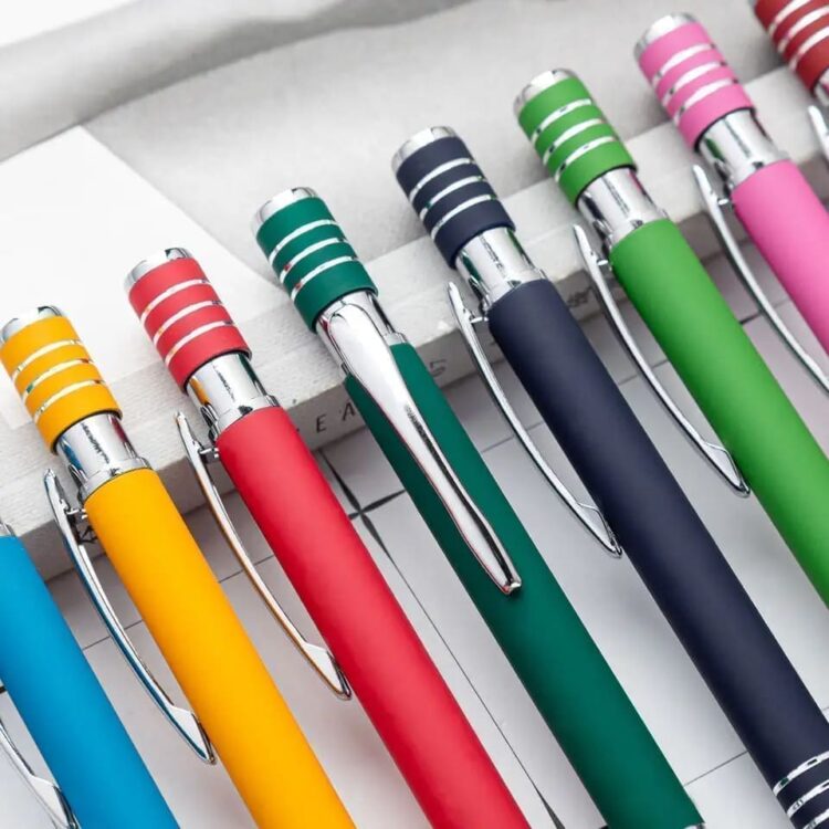 Hot sale custom logo personalized multi-function metal stylus ballpoint pen