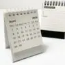 Flip calendar w/name personalization (short)