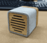 Eco bamboo portable speaker mini wireless speaker