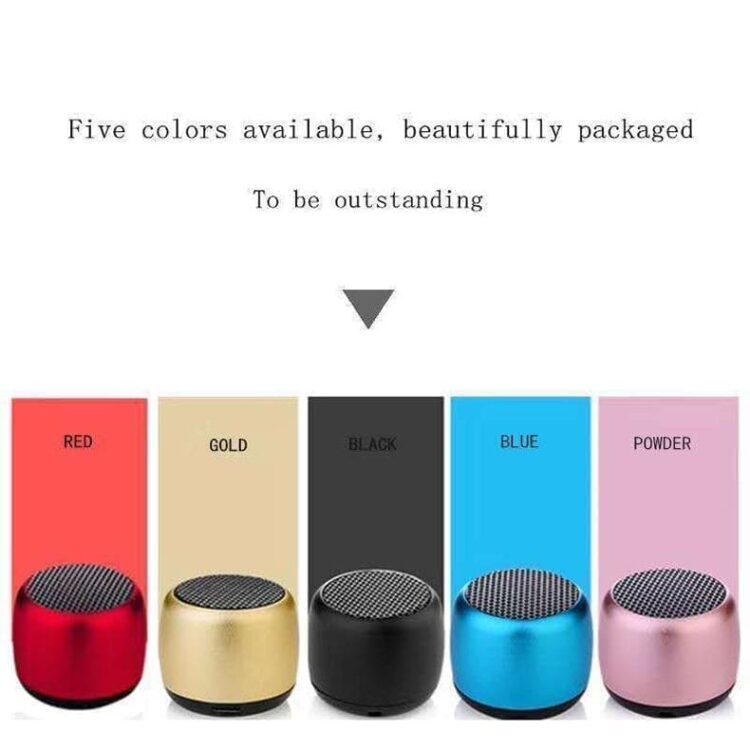 Aluminum handsfree small bluetooth speaker