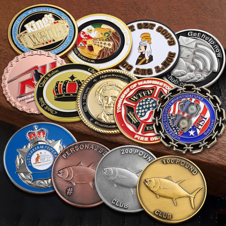 Manufacturer custom coin 3d double side enamel coin collection high quality metal craft souvenir gifts commemorative coins
