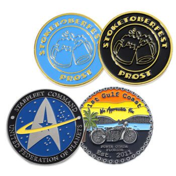 Manufacturer custom coin 3d double side enamel coin collection high quality metal craft souvenir gifts commemorative coins