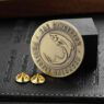 Souvenir gifts lapel pins die casting enamel pin custom design high details embossed 2d 3d brass pins for caps