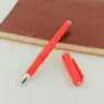 New design cute football korean fluent ballpoint writing pen plastic ballpoint pen