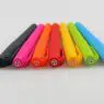 New design cute football korean fluent ballpoint writing pen plastic ballpoint pen