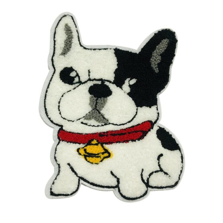 Cartoon towel chenille clothes embroidered patches for kids