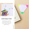 customized logo mini triangle fluorescent pen 3