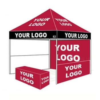 Promotional folding custom print event awning pop up tent display logo party marquee gazebo canopy