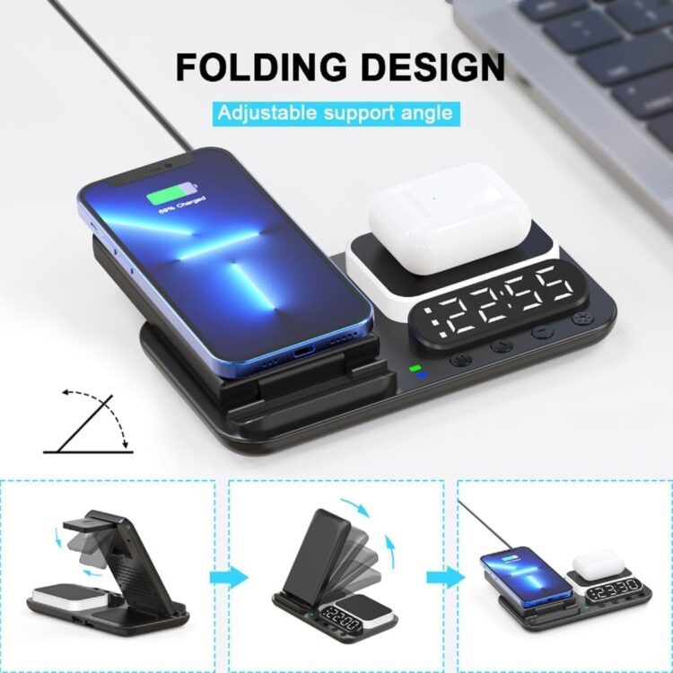32.5w 7-in-1 foldable wireless charging station