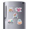 Rainbow cloud heart souvenir acrylic fridge magnet refrigerator