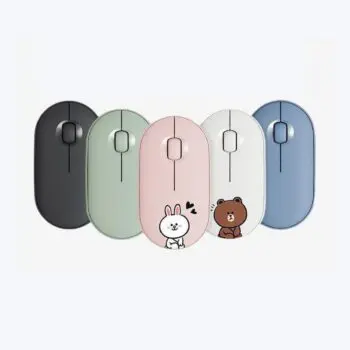 2.4g ultra thin pebble usb wireless mouse